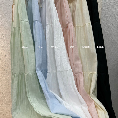Spring Layer Long Skirts